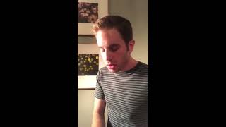 Ben Platt singing Make You Feel My Love