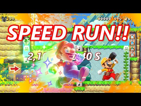 SPEED RUN !! 2S 10S 20S 30S 40S - Super Mario Maker 2