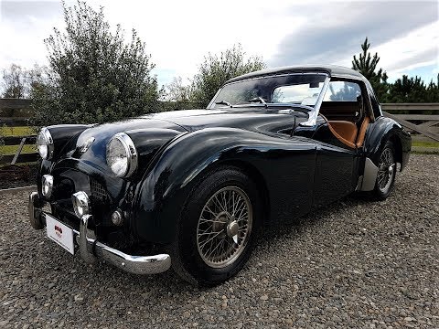 1954 Triumph TR2 - Waimak Classic Cars - New Zealand