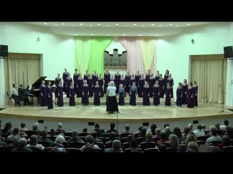 Концертный хор детской хоровой школы "Алые паруса". Фестиваль хора "Кантилена" - 2016