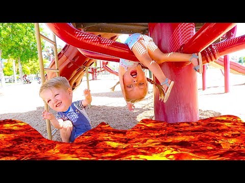 The Floor Is Lava With Lava Monster Round 2! Video