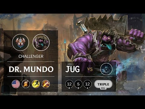 Dr. Mundo Jungle vs Karthus - NA Challenger Patch 9.19