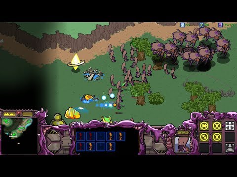 StarCraft: Cartooned (Carbot Remastered) Campaign Zerg Mission 9 - The Invasion of Aiur