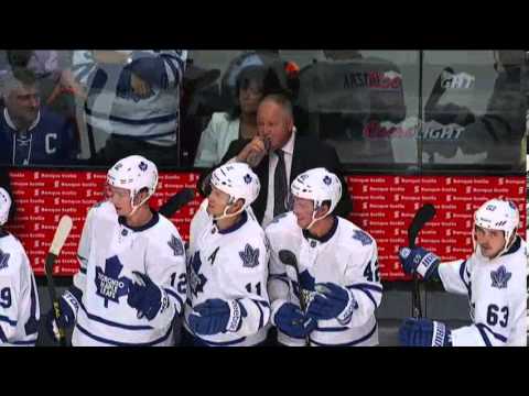 Dion Phaneuf 2-2 Goal - Maple Leafs vs. Canadiens - Oct/1/2013