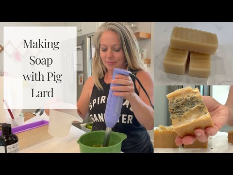 Making Soap with Pig Lard | Easy Soap Making