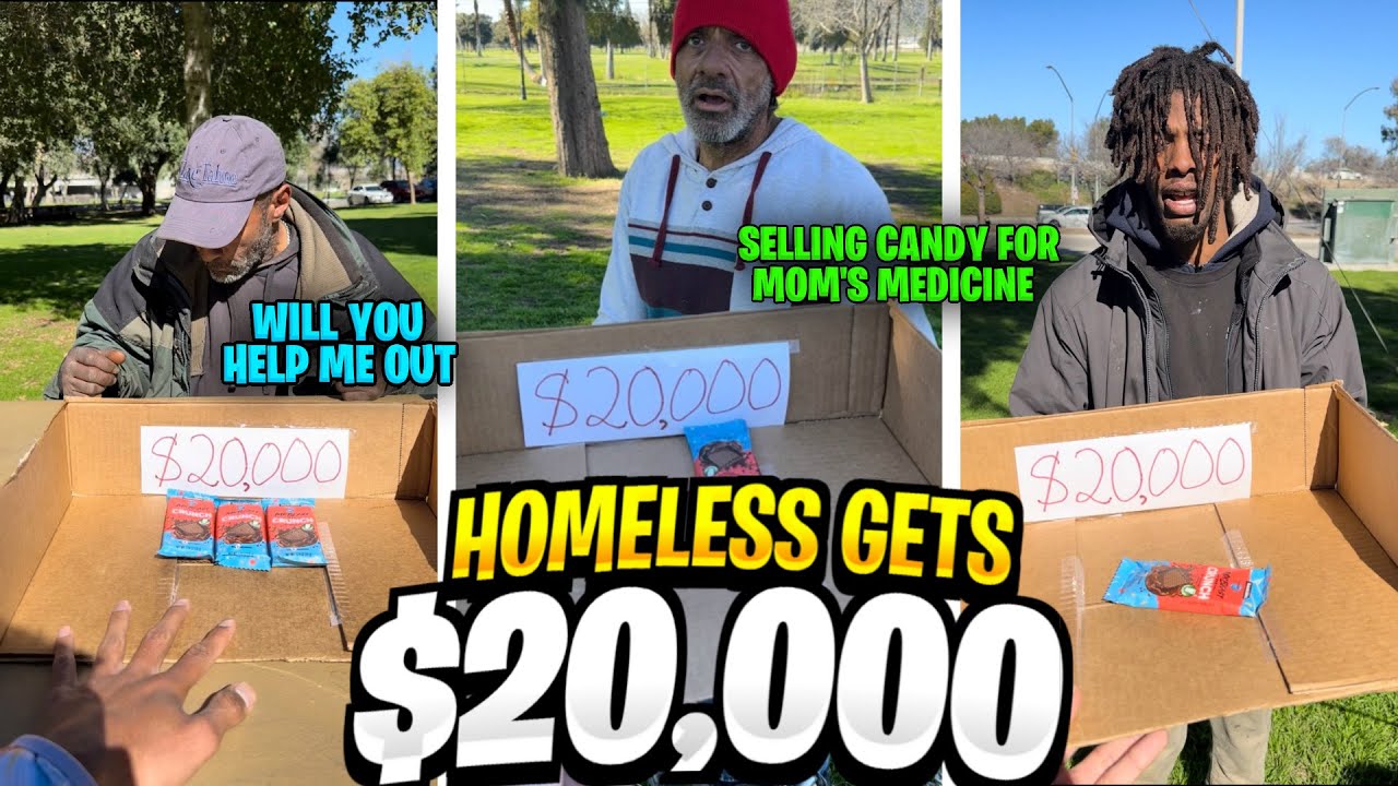 Millionaire blessed the homeless with $20,000 and made us cry!