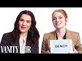 Emma Stone Learns British Slang From Rachel Weisz Vanity Fair