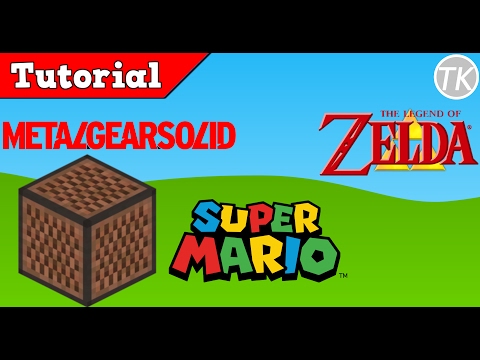 Zelda, Super Mario, MSG Note Block Music! Minecraft Tutorial