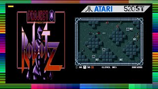 Atari ST Game Review - ROBOTZ