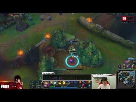 When Faker Plays URF - The First OCTA KILL ever? - Full Game (Translated)