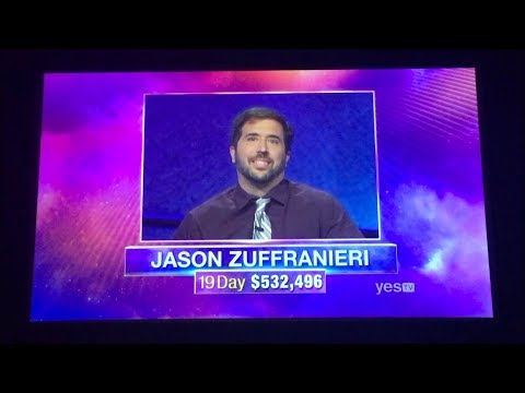 Jeopardy intro, Jason Zuffranieri DAY 20 - 2 contestants from the same area?? (9/26/19)