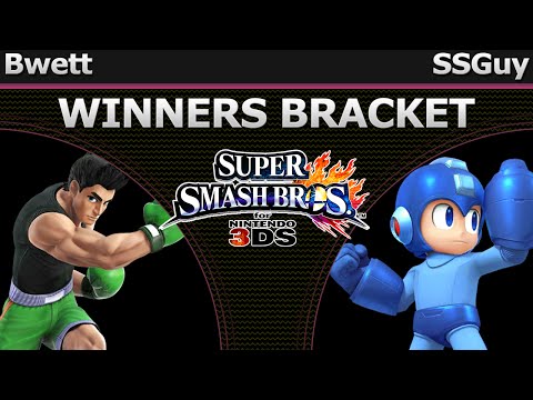 Shockwave Smash 3DS - Bwett (Little Mac) vs SSGuy (Megaman) - Winners Bracket