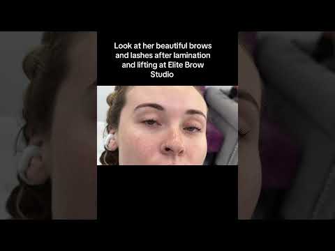 Brow Lamination and Lash Lifting at Elite Brow Studio Leesburg