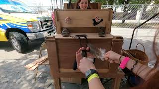 New Renfaire Tickling 1 Full Video: Our Actress Morgana Tickled in The Public Stocks!