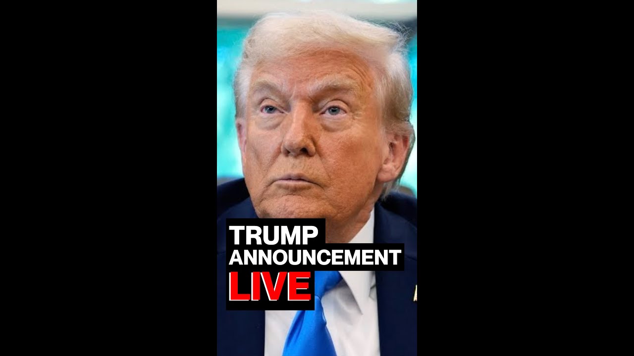 🔴  LIVE: Trump Makes Announcement