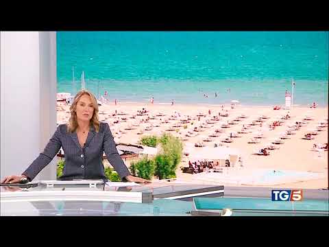 11 08 2022   Turismo Ferragosto CANALE 5 TG5 1300