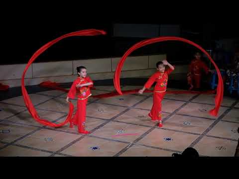 Chinese Ribbon Dance at Concordian International School