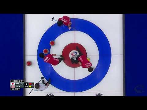 #pccc2022 Korey Dropkin's bumper bouncer against Japan gives Tyler George déjà vu