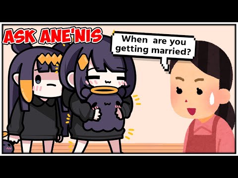 有人問伊娜什麼時候結婚...... (Ina got asked when she's going to get married...)