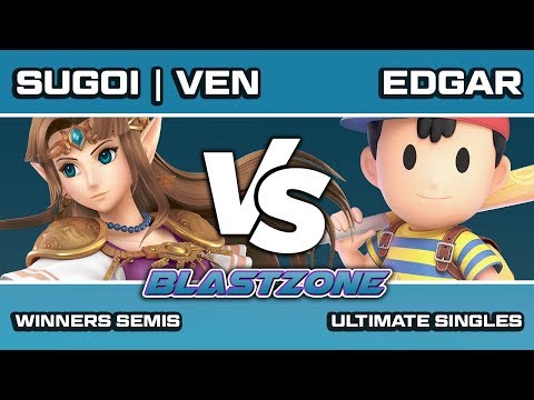 PSG Blastzone: Sugoi | Ven (Zelda) vs Edgar (Ness) - Winners Semis
