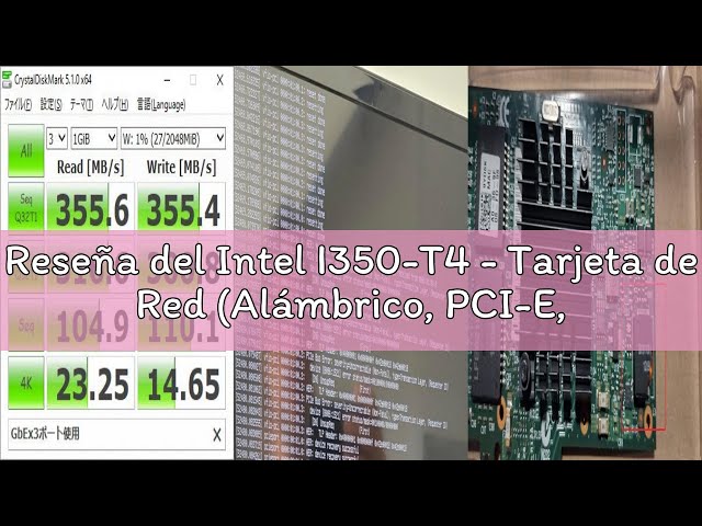Vídeo relacionado con KALEA-INFORMATIQUE Tarjeta controladora de Red Gigabit Ethernet de 4 Puertos en PCIe x4 con chipset Intel I350-T4