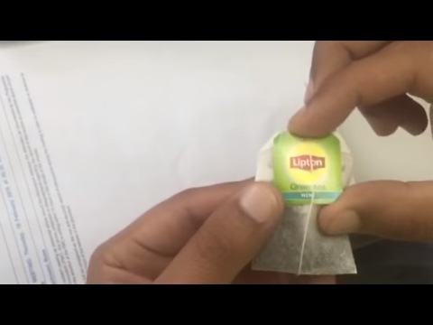 Lipton Green Tea - Lemon Flavor - No Worms Inside