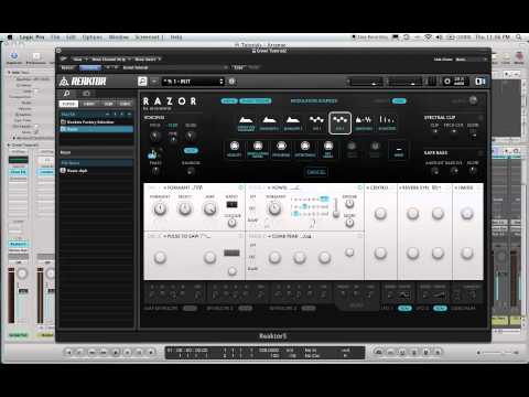 Razor Synth Tutorial: Kill The Noise/Skrillex style Growl Bass