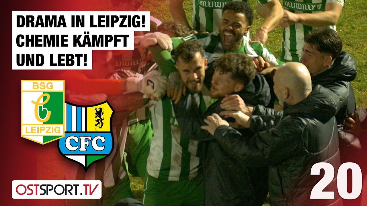 BSG Chemie Leipzig vs Chemnitzer Highlights