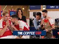 WHAT WAS THAT?! 😅 | Jorginho, Smith Rowe and Vieira take on the Lavazza Coffee Cup challenge!