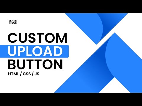 Cool Custom Upload Button With Html Css Javascript