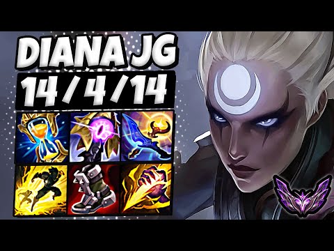 Diana vs Jarvan IV [ Jungle ] Korea Master 507 LP | Patch 26.2 ✅