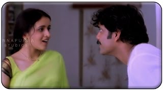 Anshu And Nagarjuna Romantic Love Scene  Manmadhud