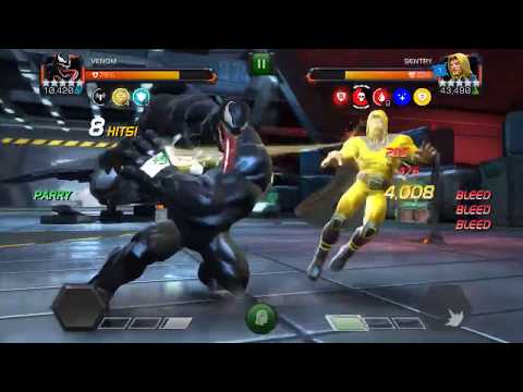Venom vs Sentry - Variant 2 final chapter