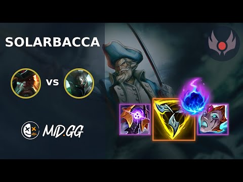 MID.GG: [ solarbacca ] Gangplank TOP vs Mordekaiser | NA GRANDMASTER | LOL Season 2025