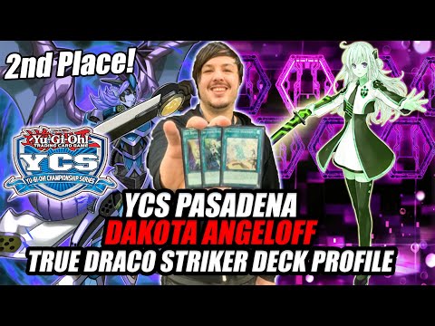 Yu-Gi-Oh! YCS Pasadena 2nd Place - True Draco Sky Striker Deck Profile - Dakota Angeloff 2019 CA
