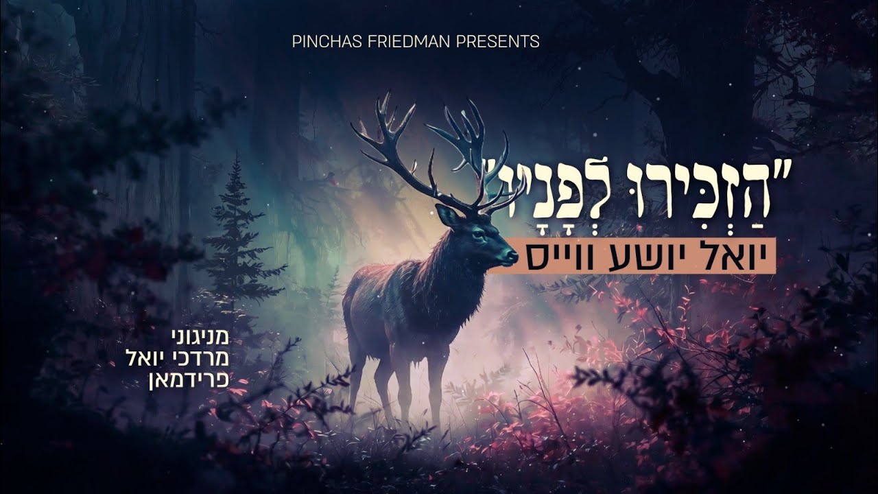 הניגון שיפתח את שערי השמיים: בעל המנגן יואל יושע ווייס בסינגל חסידי חדש ועוצמתי | הזכירו לפניו | צפו