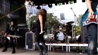 JEX THOTH "Obsidian Night + The Banishment"- Live@Hells Pleasure 2011
