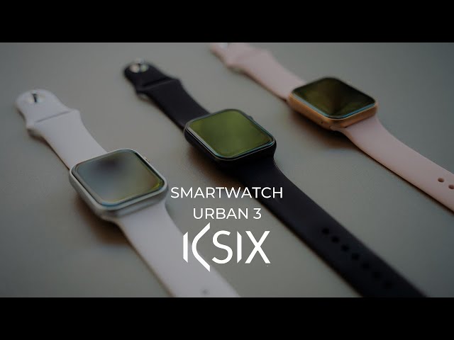 Smartwatch mobile Tech Ksix Urban 3 nero video
