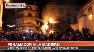 preview picture of video 'Acender do madeiro em Penamacor'