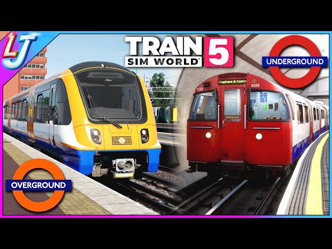 Train Sim World 5 - Overground VS Underground (LIVE)