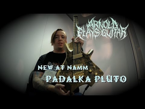 New at NAMM - Padalka Pluto Singlecut 7-string guitar