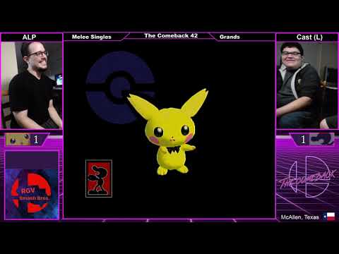 The Comeback 42 SSBM - ALP vs Cast - Grand Finals