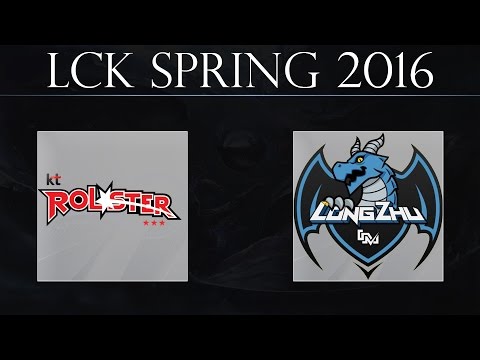 KT vs LZ G1 | KT Rolster vs Longzhu Gaming Game 1 (12.03.2016) | LCK Spring 2016
