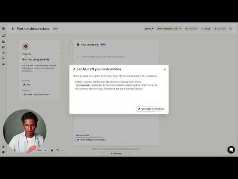 AI Generated Fin Task Instructions