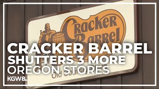 Cracker Barrel to close 3 Oregon locations