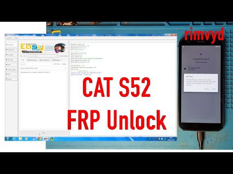 Cat S52  frp bypass Witt PC