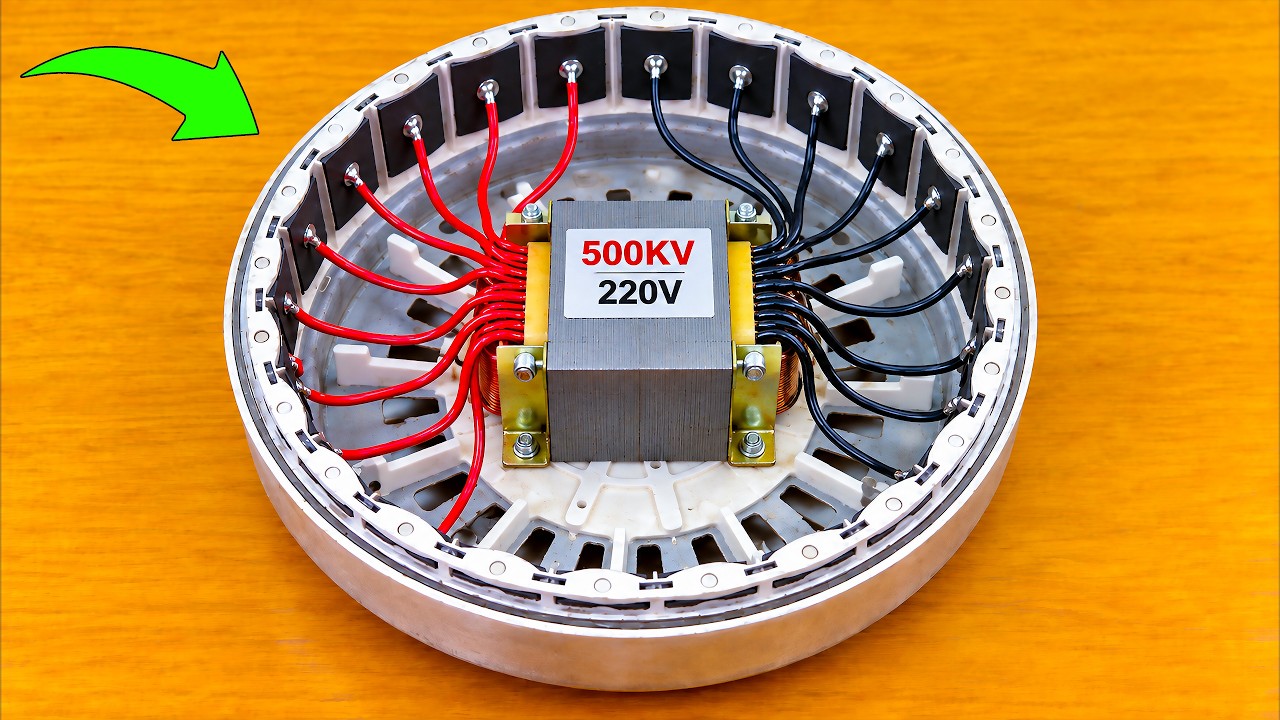 STOP! Stop everything and build this invention, you'll get free electricity 24 per 7