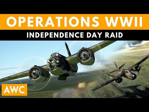 The Independence Day raid - The first US raid over Europe in WWII - 4th July 1942