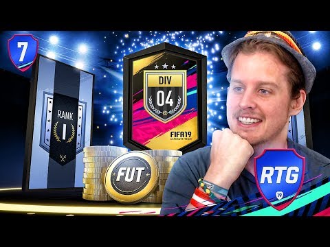 OMG RANK 1 DIVISION RIVALS REWARDS! ZWE TO GLORY #7 FIFA 19 ULTIMATE TEAM RTG