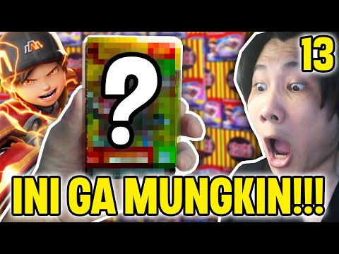 GET THE RAREST SECRET GOLD CARD AR FOIL CHOKI CHOKI BOBOIBOY MONSTA GALAXY CARD! PART 13